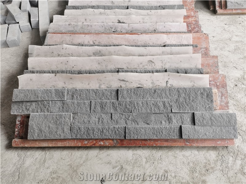 New Port Blue Sandstone Cultured Stone Wall Cladding Panels
