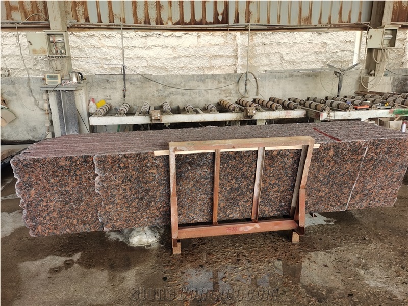Tan Brown Slabs & Tiles High Polished