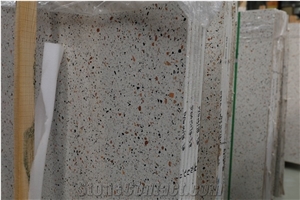 DXW201 Spring Garden Terrazzo White Big Slab Tile