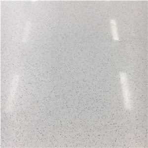 DXW205 Carrara White Inorganic Terrazzo Slab Tile