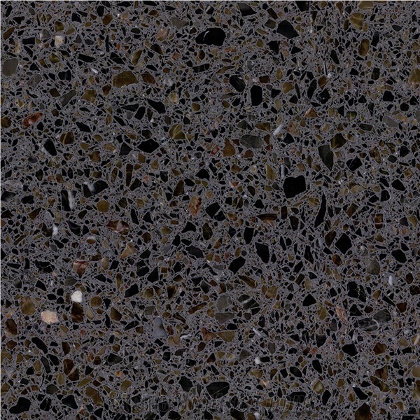DXW209 Misty Rain Terrazzo Nature Aggregate Tile