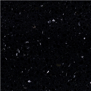 DXW211 Long Stars Black Terrazzo Big Slab Tile
