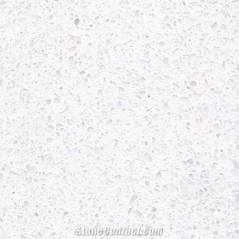 DXW212 Pure White Terrazzo Nature Aggregate Tile