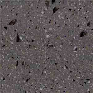 DXW214 Atlantic Grey Terrazzo Artificial Stone