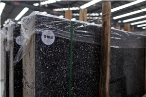 DXW215 Autumn Moon Terrazzo Black Artificial Stone