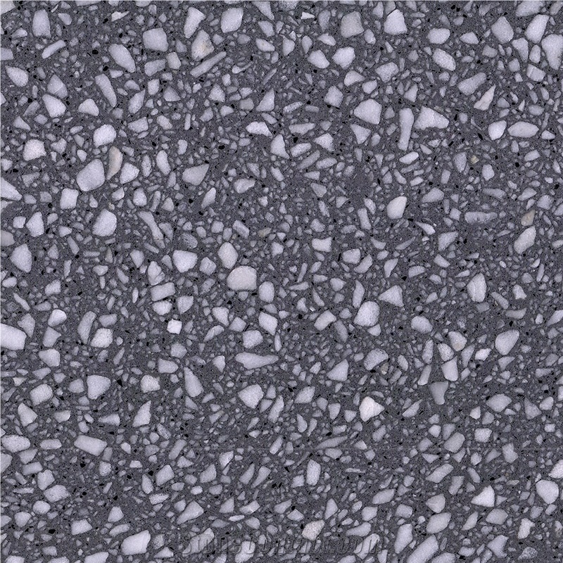 DXW221 Athena Grey Terrazzo Artificial Stone