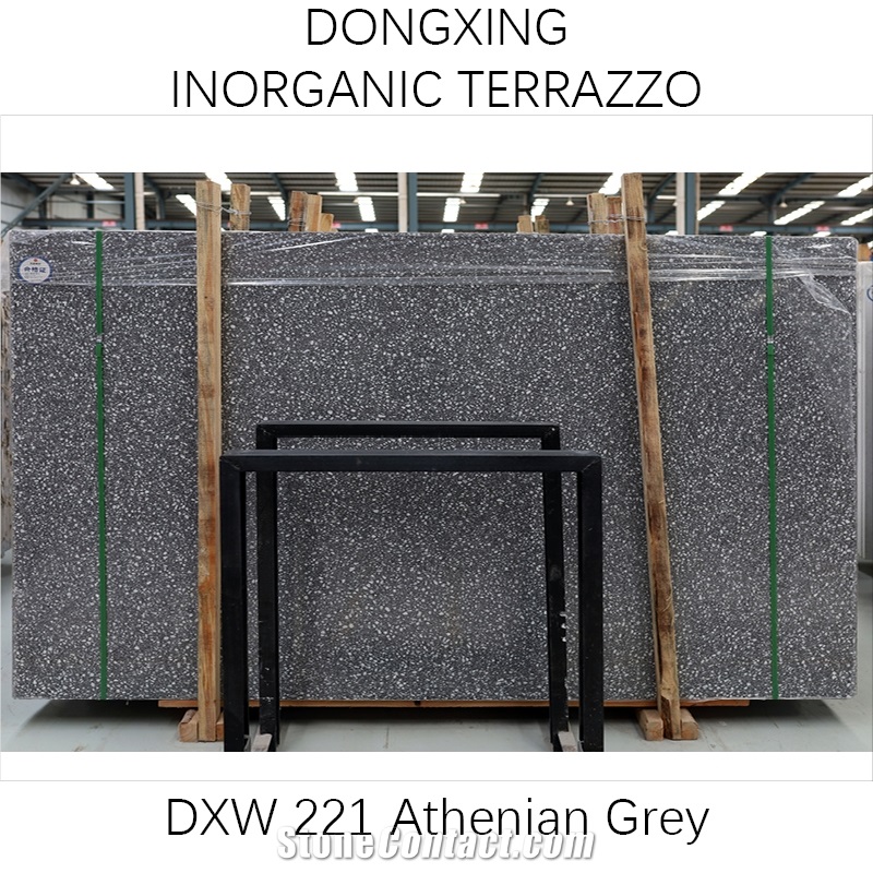 DXW221 Athena Grey Terrazzo Artificial Stone