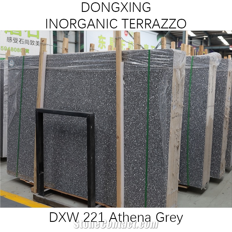 DXW221 Athena Grey Terrazzo Artificial Stone