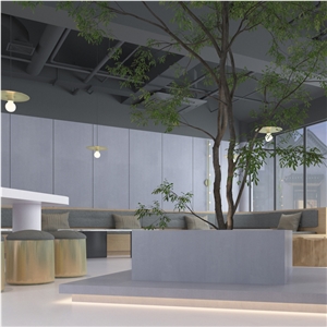 DXW230 Albert Grey Inorganic Terrazzo Slab
