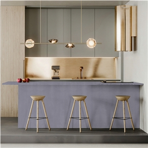 DXW230 Albert Grey Inorganic Terrazzo Slab