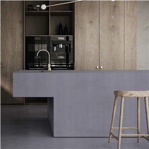 DXW230 Albert Grey Inorganic Terrazzo Slab