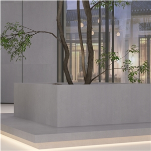 DXW230 Albert Grey Inorganic Terrazzo Slab