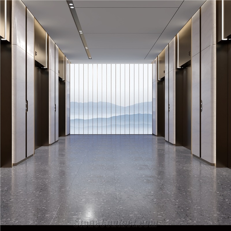 DXW232 Changzhou Grey Stone Sculpture Cement Terrazzo