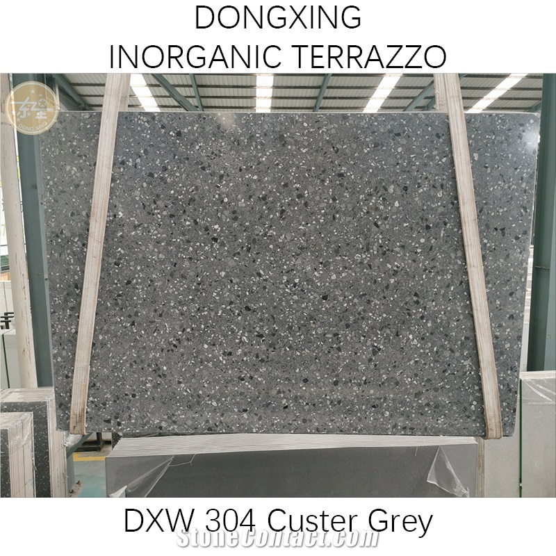 DXW304 Custer Grey Artificial Stone Precast Terrazzo