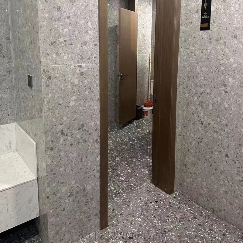 DXW304 Custer Grey Artificial Stone Precast Terrazzo