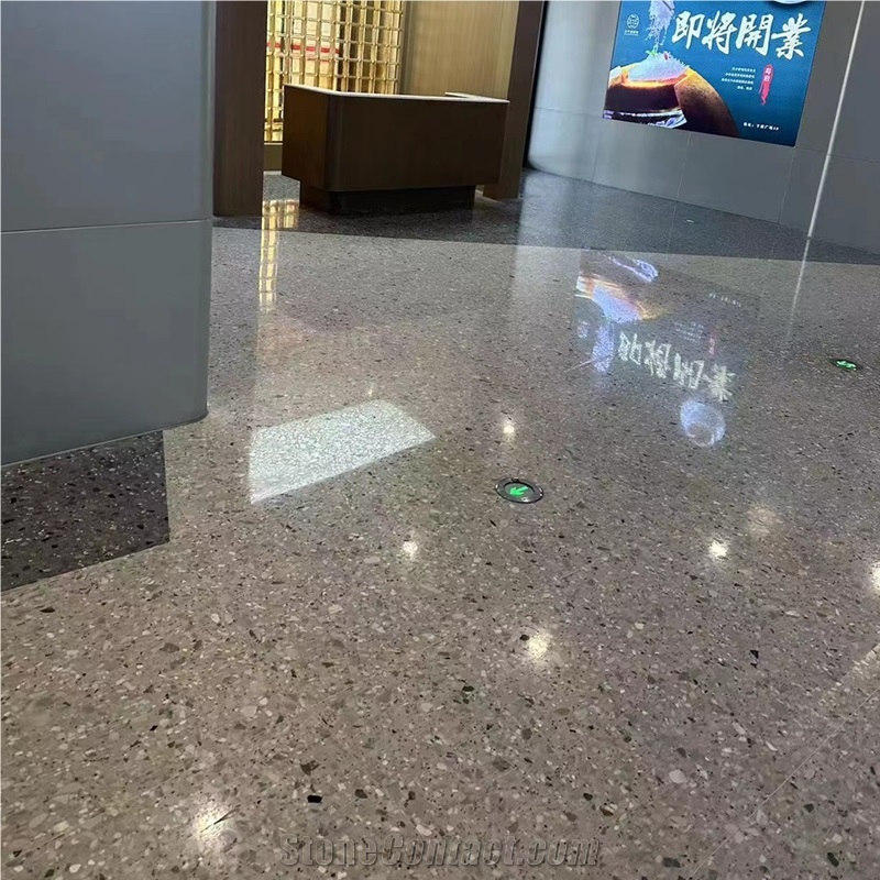 DXW304 Custer Grey Artificial Stone Precast Terrazzo