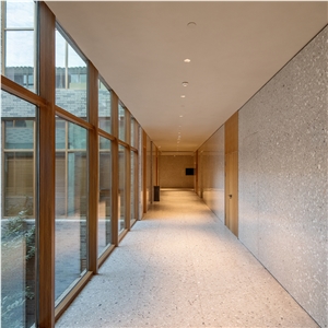 DXW501 Yabo White Jade Terrazzo Inorganic Terrazzo