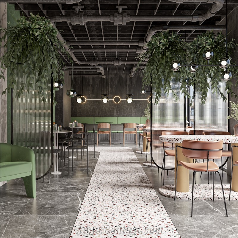 DXW506 Pastoral Song Terrazzo Nature Aggregate Tile