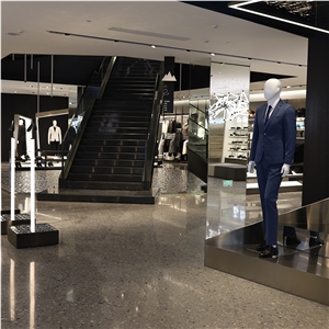 DXW511 Lilanz Dark Gray Terrazzo Wall Floor Tile