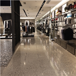 DXW511 Lilanz Dark Gray Terrazzo Wall Floor Tile