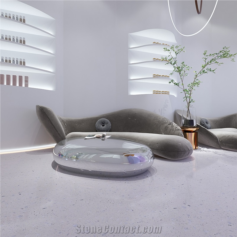 DXW601 Twilight Snow Terrazzo Artificial Polished