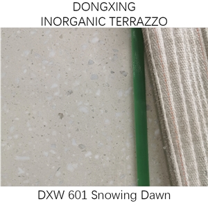 DXW601A Tianshan Twilight Snow Terrazzo Artificial Stone