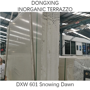DXW601A Tianshan Twilight Snow Terrazzo Artificial Stone