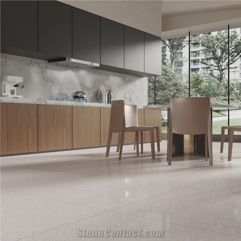 DXW601A Tianshan Twilight Snow Terrazzo Artificial Stone