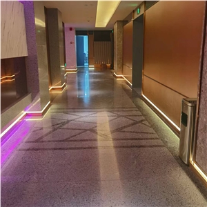 DXW702 Chanel White Terrazzo White Color Precast Terrazzo