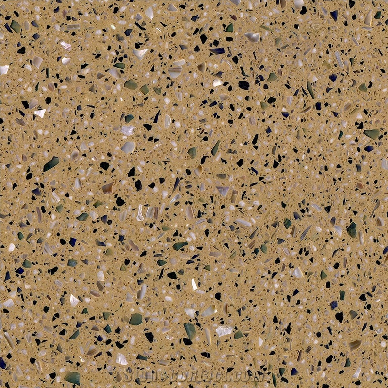 DXW706 Margaret Terrazzo Yellow Artificial Stone