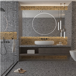 DXW706 Margaret Terrazzo Yellow Artificial Stone