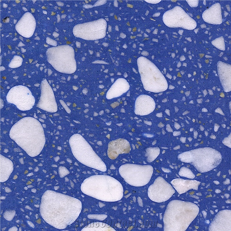 DXW707 Sky Mirror Terrazzo Artificial Polished Terrazzo