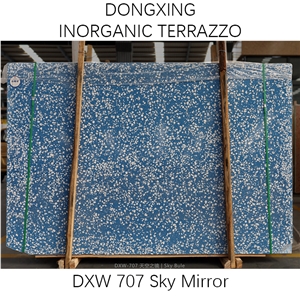 DXW707 Sky Mirror Terrazzo Artificial Polished Terrazzo
