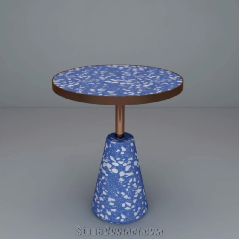 DXW707 Sky Mirror Terrazzo Artificial Polished Terrazzo