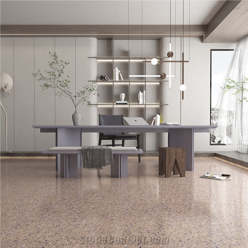 DXW709 Vangogh Terrazzo Stone Sculpture Cement Terrazzo