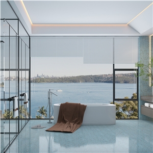 DXW711 Winsor Blue Terrazzo Wall Floor Tile