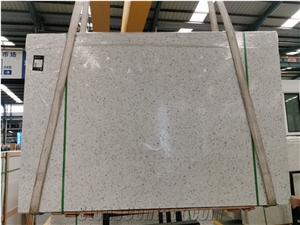 White Color Terrazzo Slabs