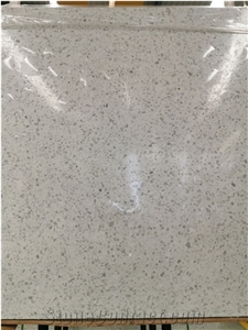 White Color Terrazzo Slabs