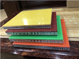 Colorful Quartz Honeycomb Backed Panels
