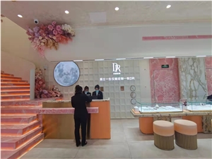 Pink Onyx Steps For Commercial Projects