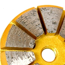 3 Inch Metal Bond Grinding Tools 10 Segments For Granite