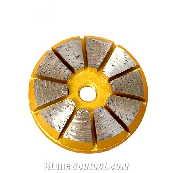 3 Inch Metal Bond Grinding Tools 10 Segments For Granite