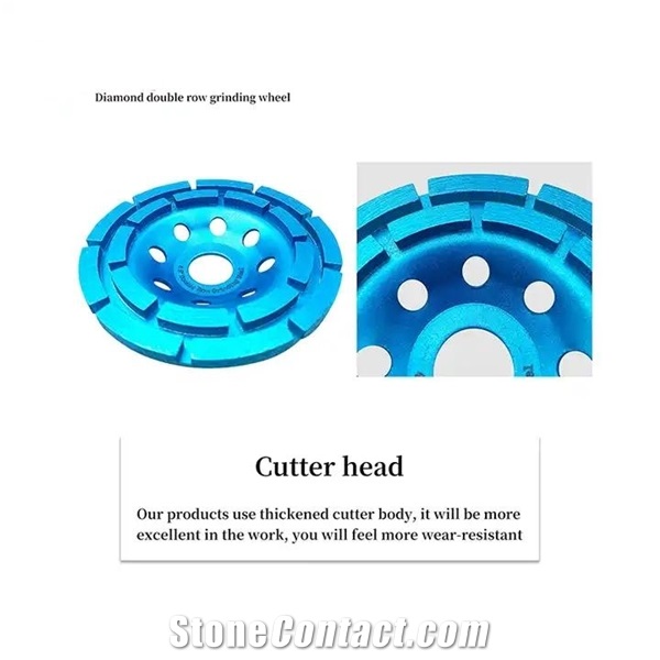 Cup Shaped Angle Grinder Stone Diamond Grinding Wheel