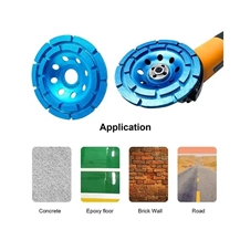 Cup Shaped Angle Grinder Stone Diamond Grinding Wheel