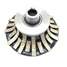 Metal Granite Router Diamond Tools Wheels For Shaped Stone