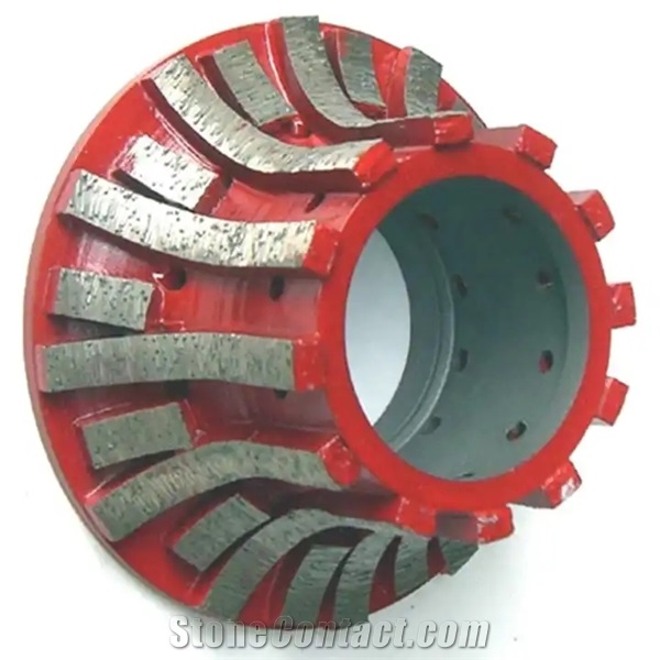 Metal Granite Router Diamond Tools Wheels For Shaped Stone