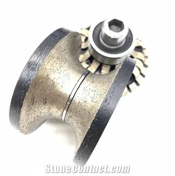 Metal Granite Router Diamond Tools Wheels For Shaped Stone