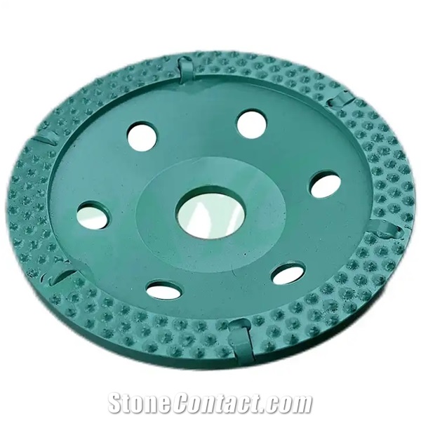 Vacuum Brazed Diamond Grinding Cup For Granite Marble Stone