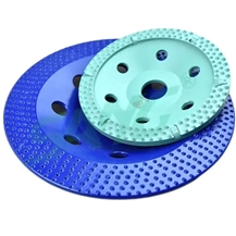 Vacuum Brazed Diamond Grinding Cup For Granite Marble Stone