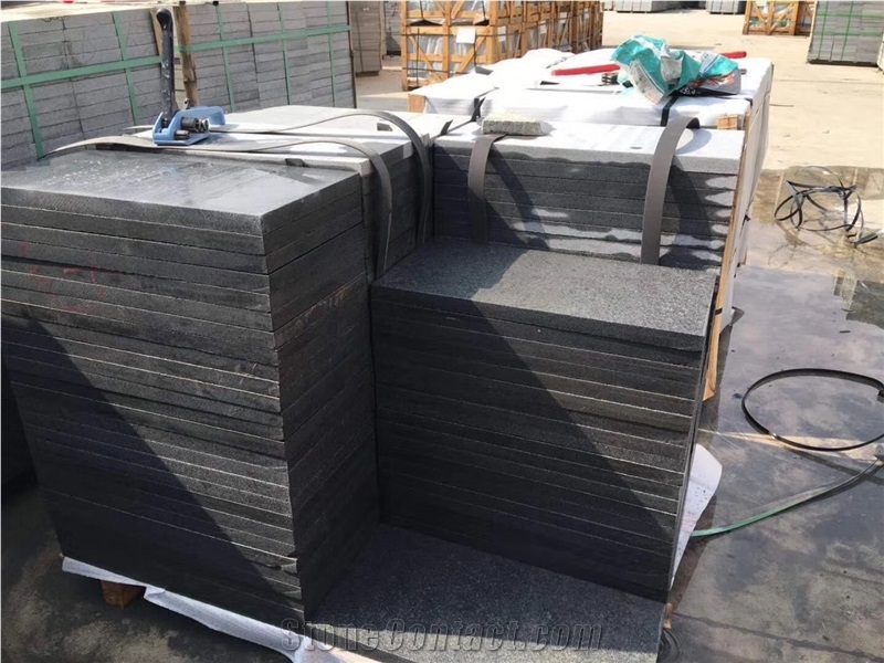 G654 Granite Dark Grey Slabs,  150*260*2Cm